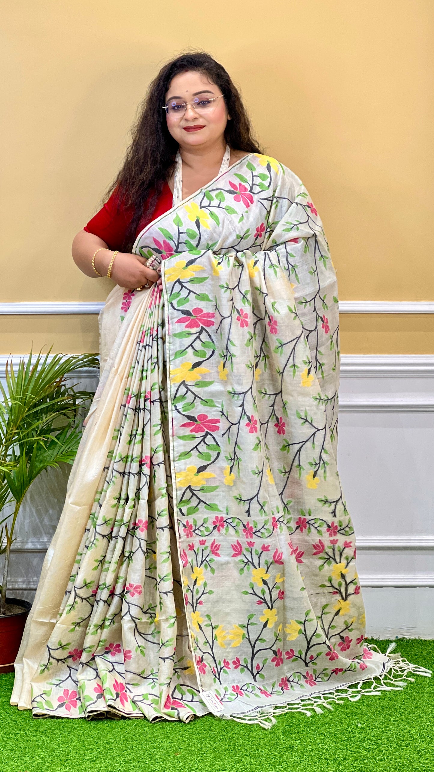 BENGAL TUSSAR JAMDANI