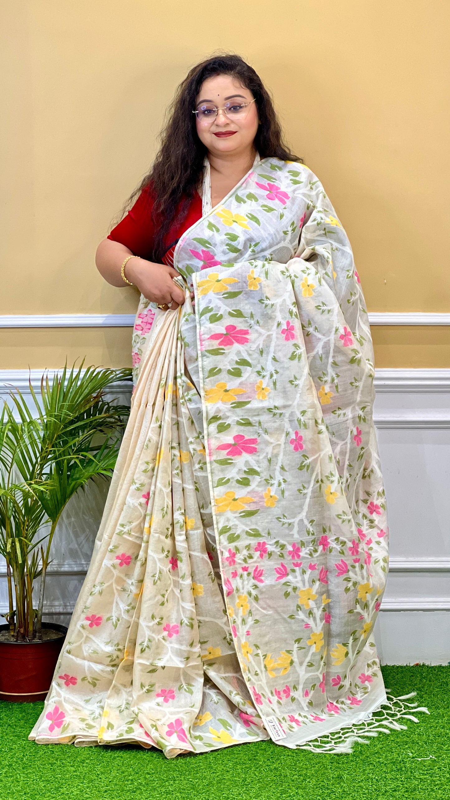BENGAL TUSSAR JAMDANI
