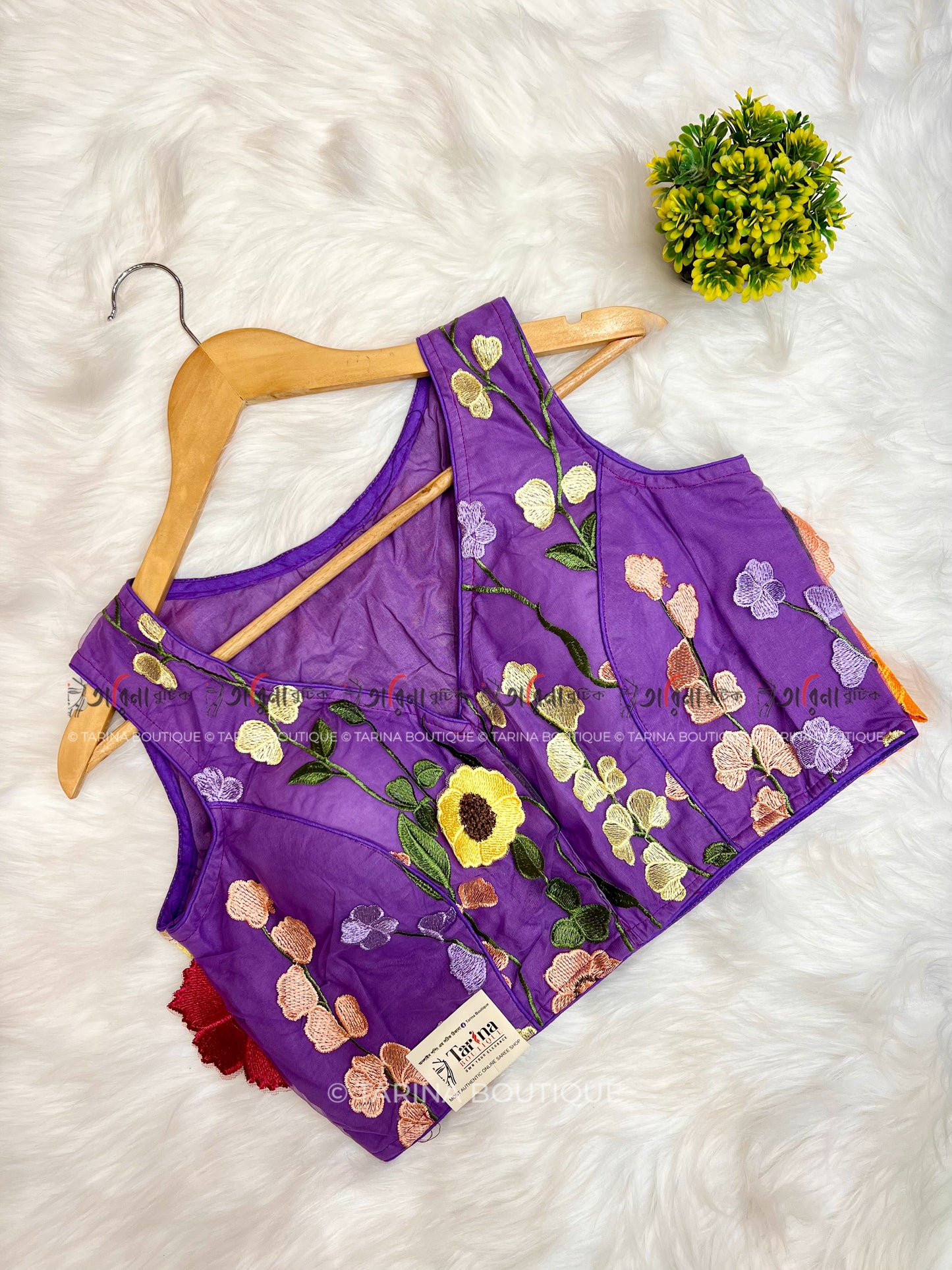 DESIGNER FLORAL BLOUSE