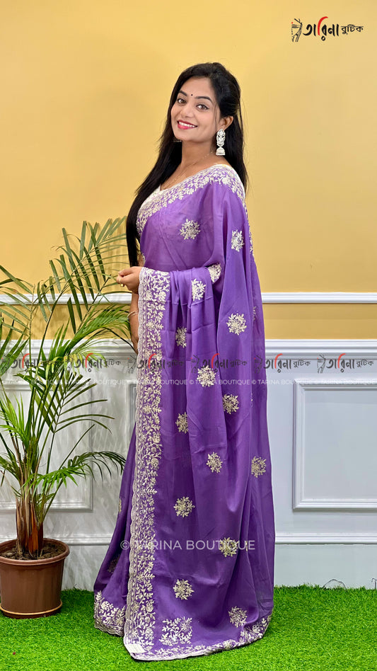 DESIGNER VICHITRA SILK