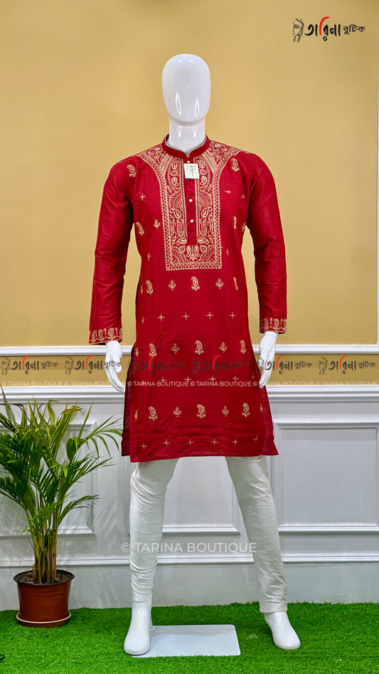 COTTON EMBROIDERY PANJABI