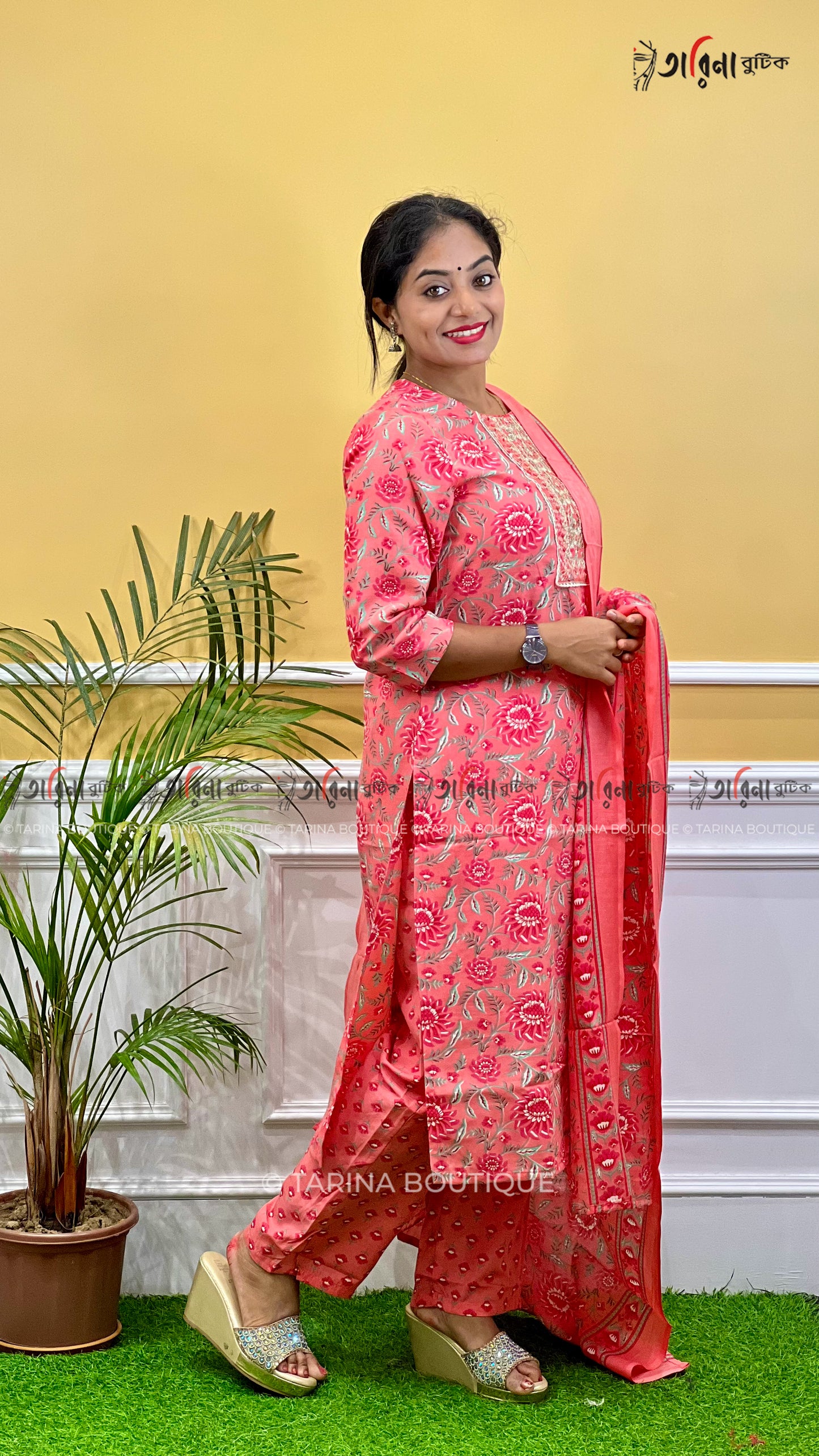 DESIGNER 3PC KURTI