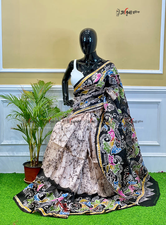 MURSHIDABADI SILK BATIK