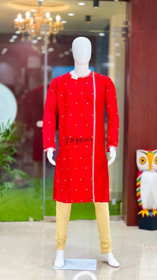 NECKLINE BORDER PANJABI
