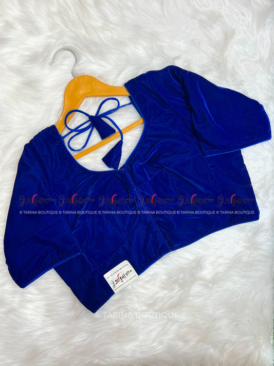 DESIGNER VELVET BLOUSE