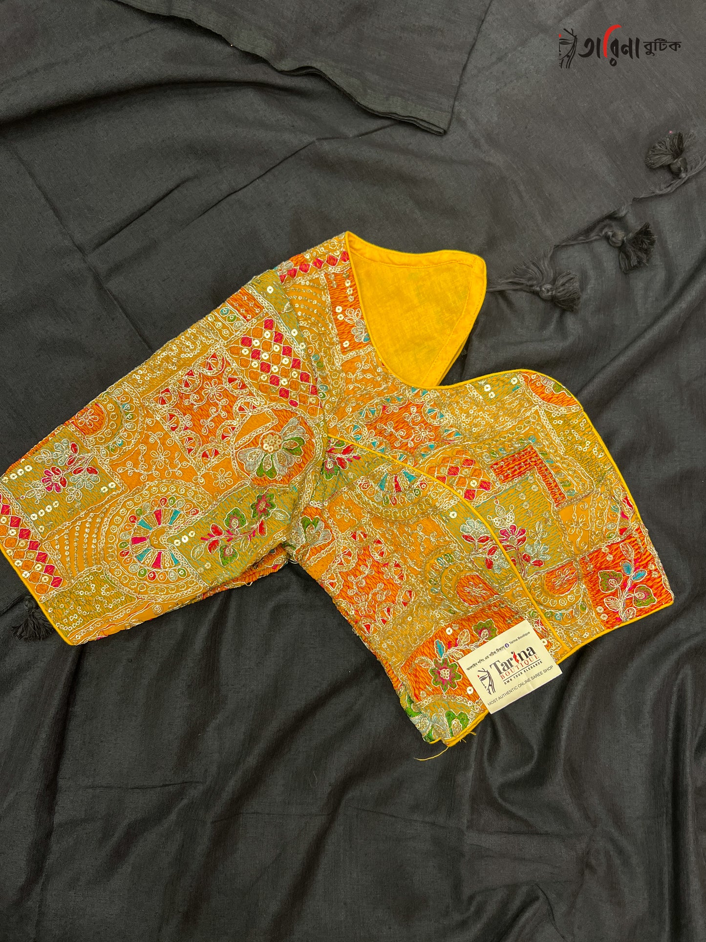 KHADI & BLOUSE COMBO