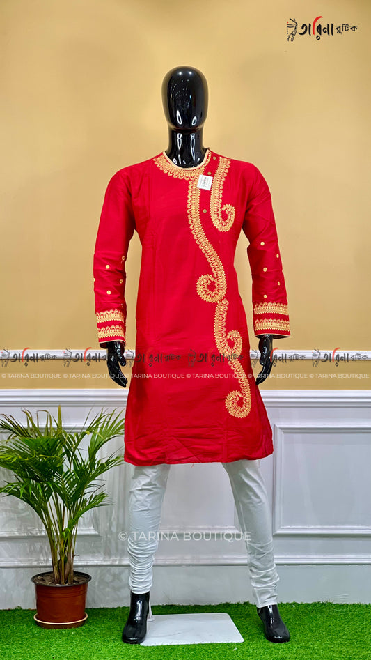 COTTON EMBROIDERY PANJABI