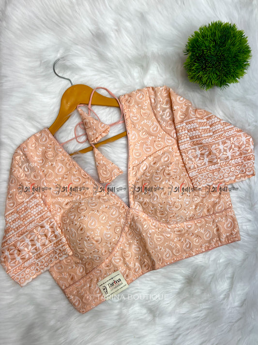 DESIGNER CHIKANKARI BLOUSE