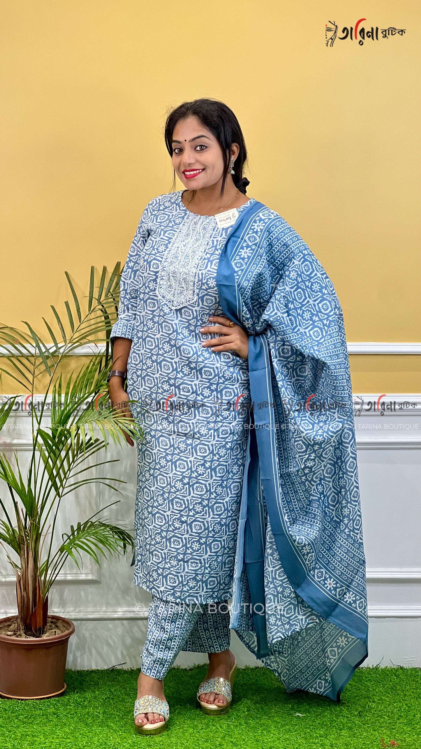DESIGNER 3PC KURTI