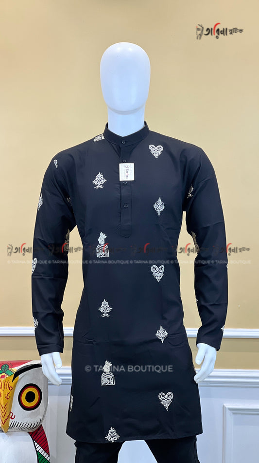 DESIGNER MENS PANJABI & PAIJAMA [SET]