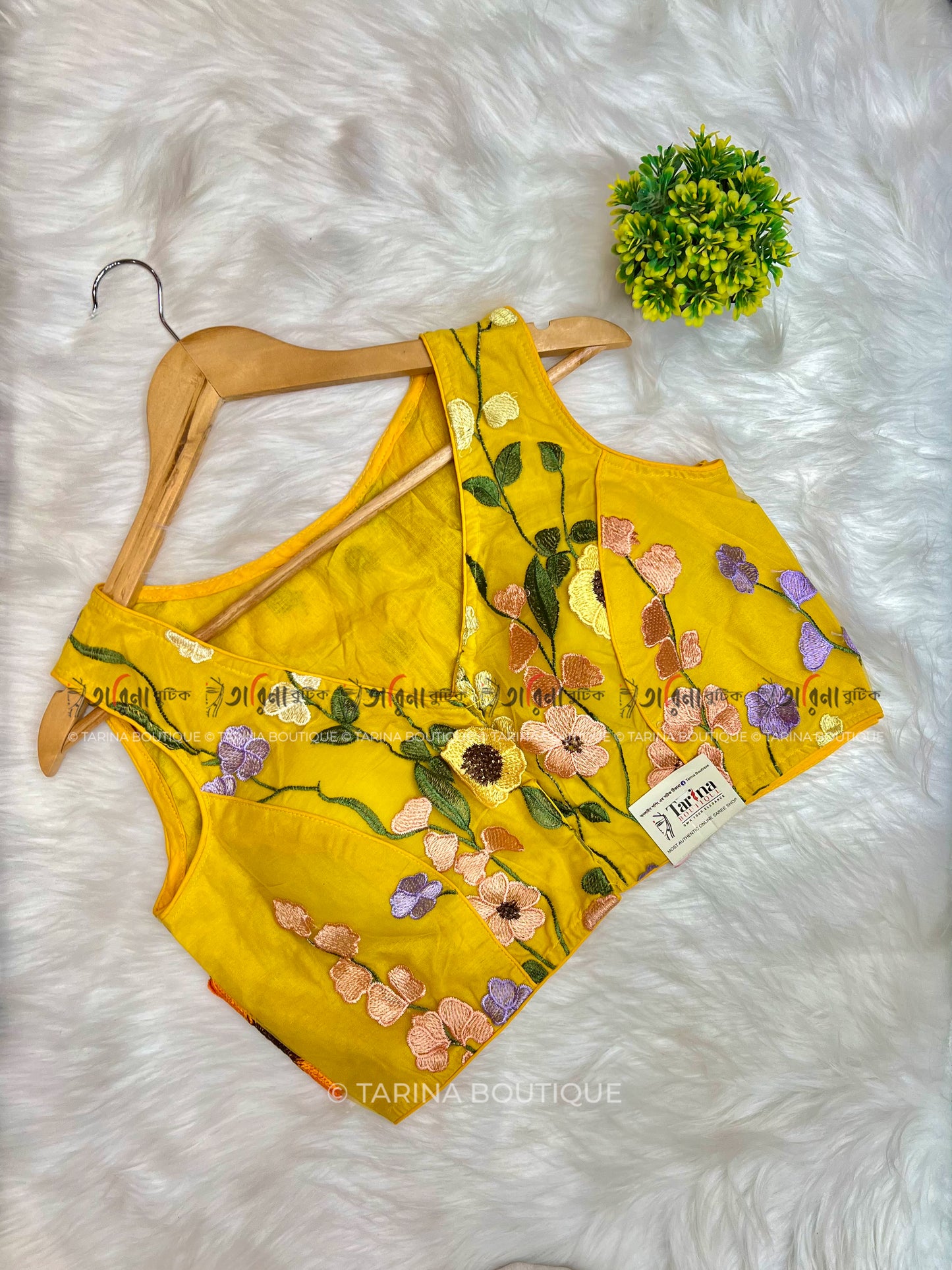 DESIGNER FLORAL BLOUSE