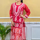 DESIGNER CHIKANKARI KURTI