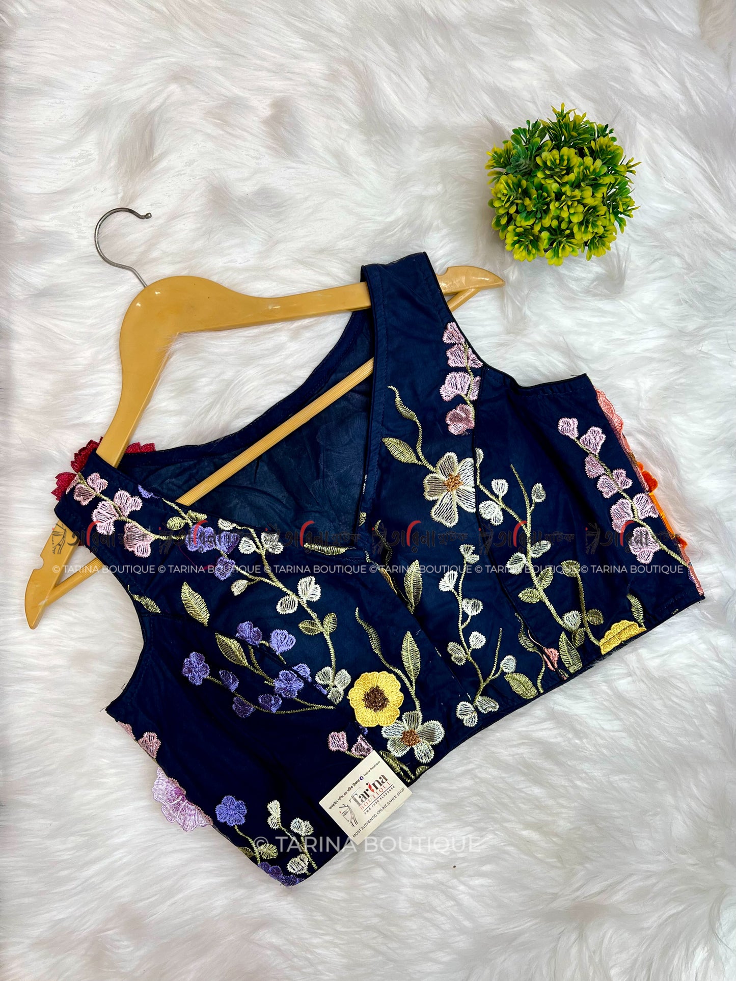 DESIGNER FLORAL BLOUSE
