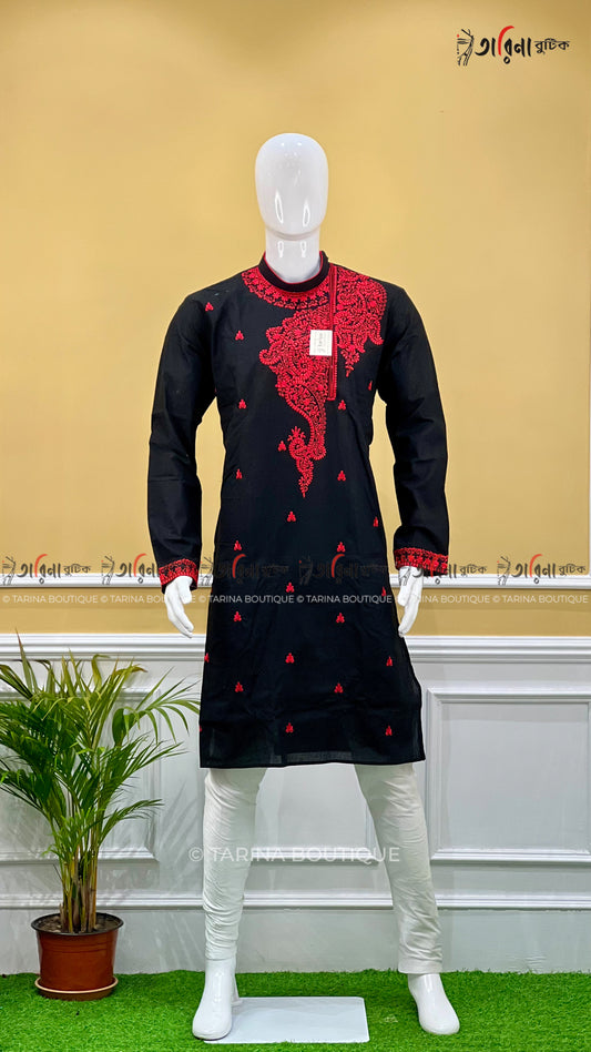 COTTON EMBROIDERY PANJABI