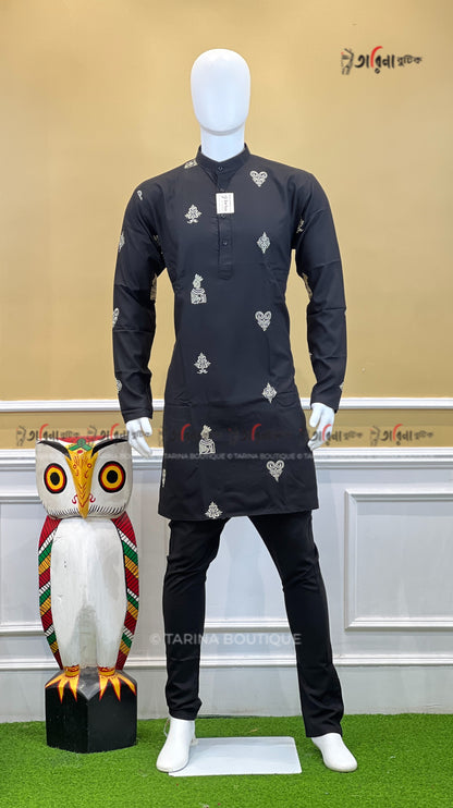 DESIGNER MENS PANJABI & PAIJAMA [SET]
