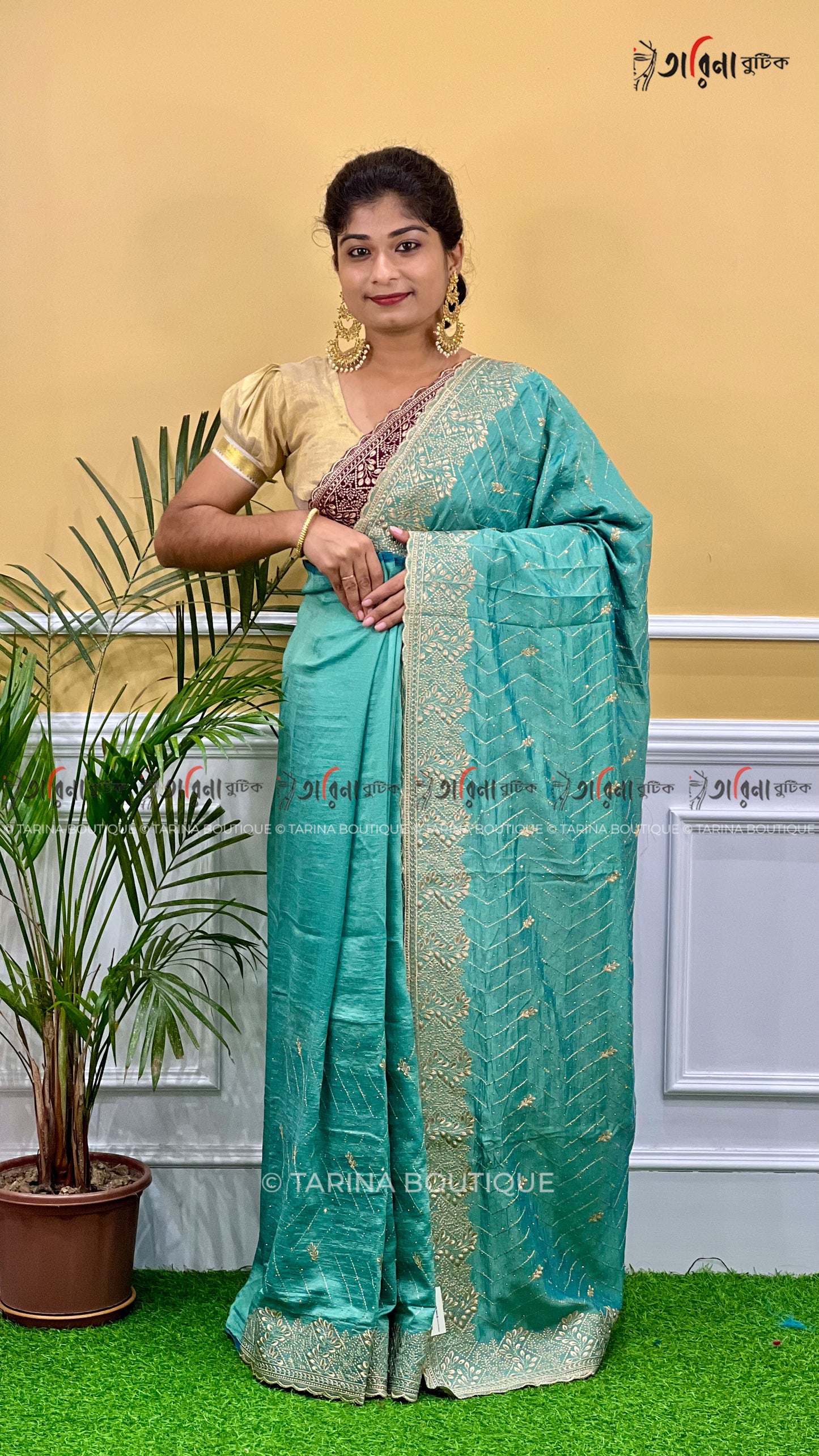 DESIGNER VICHITRA SILK - TBW1012