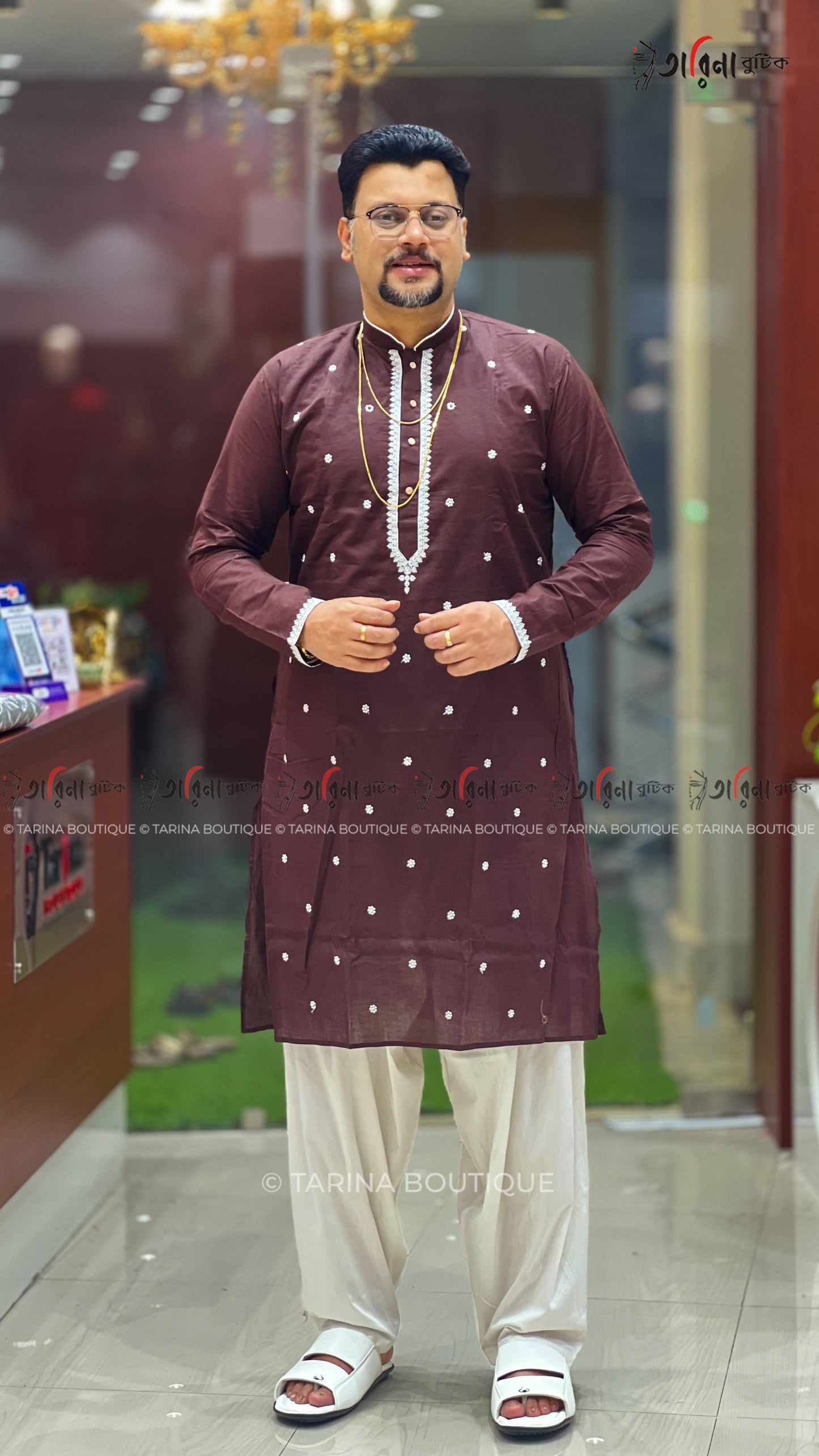 COTTON EMBROIDERY PANJABI