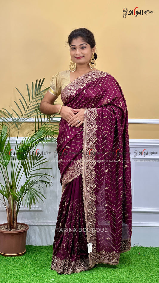 DESIGNER VICHITRA SILK - TBW1012