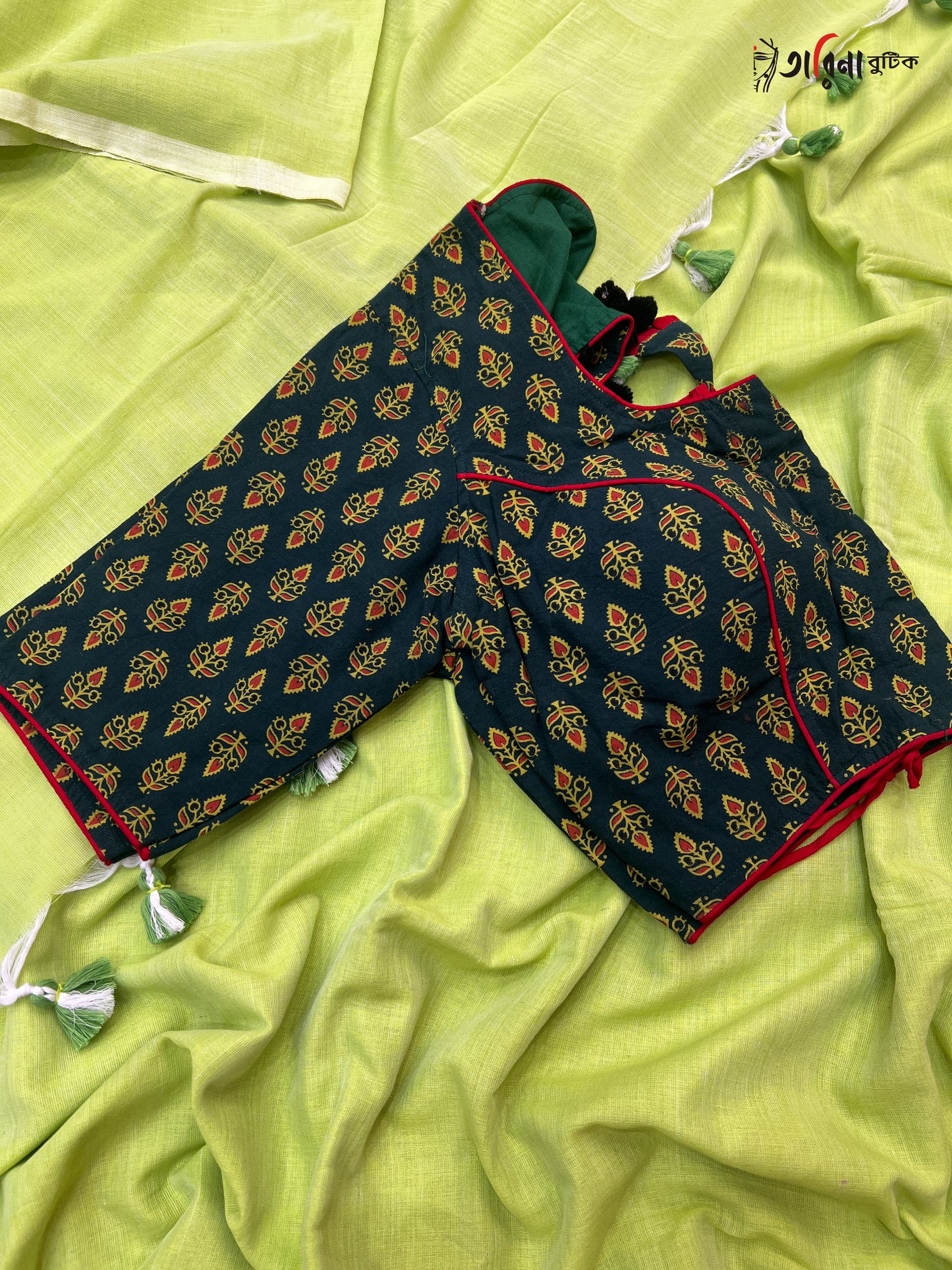 KHADI & BLOUSE COMBO