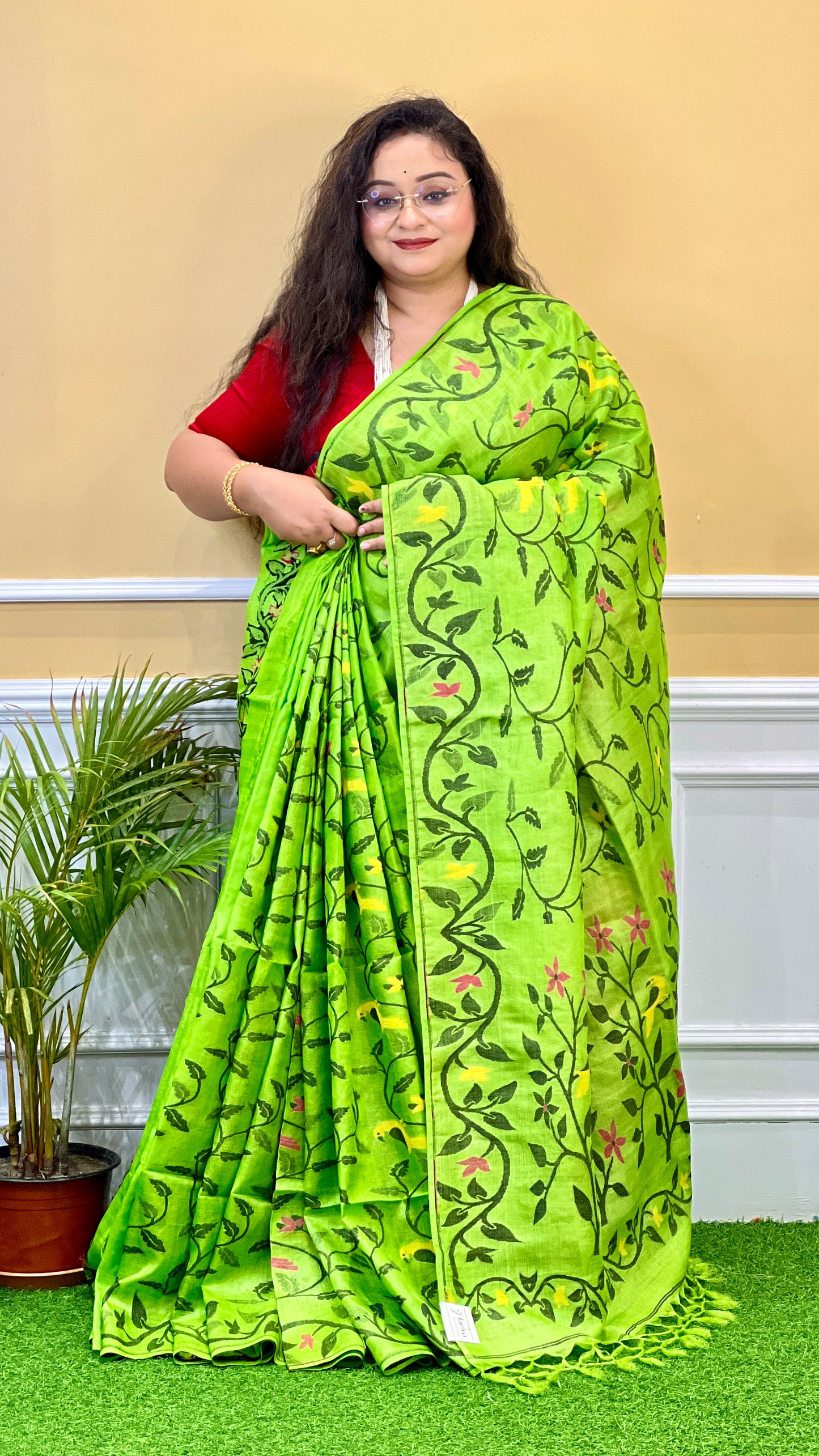 BENGAL TUSSAR JAMDANI