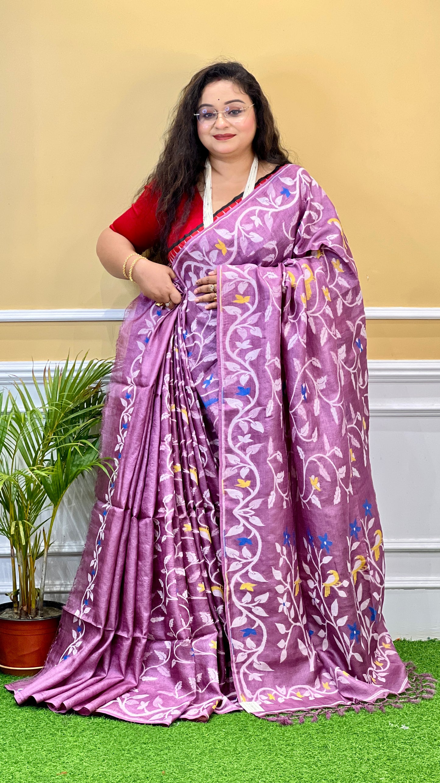 BENGAL TUSSAR JAMDANI