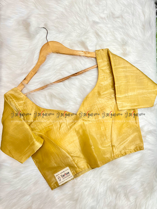 CRUSHED TISSUE BLOUSE