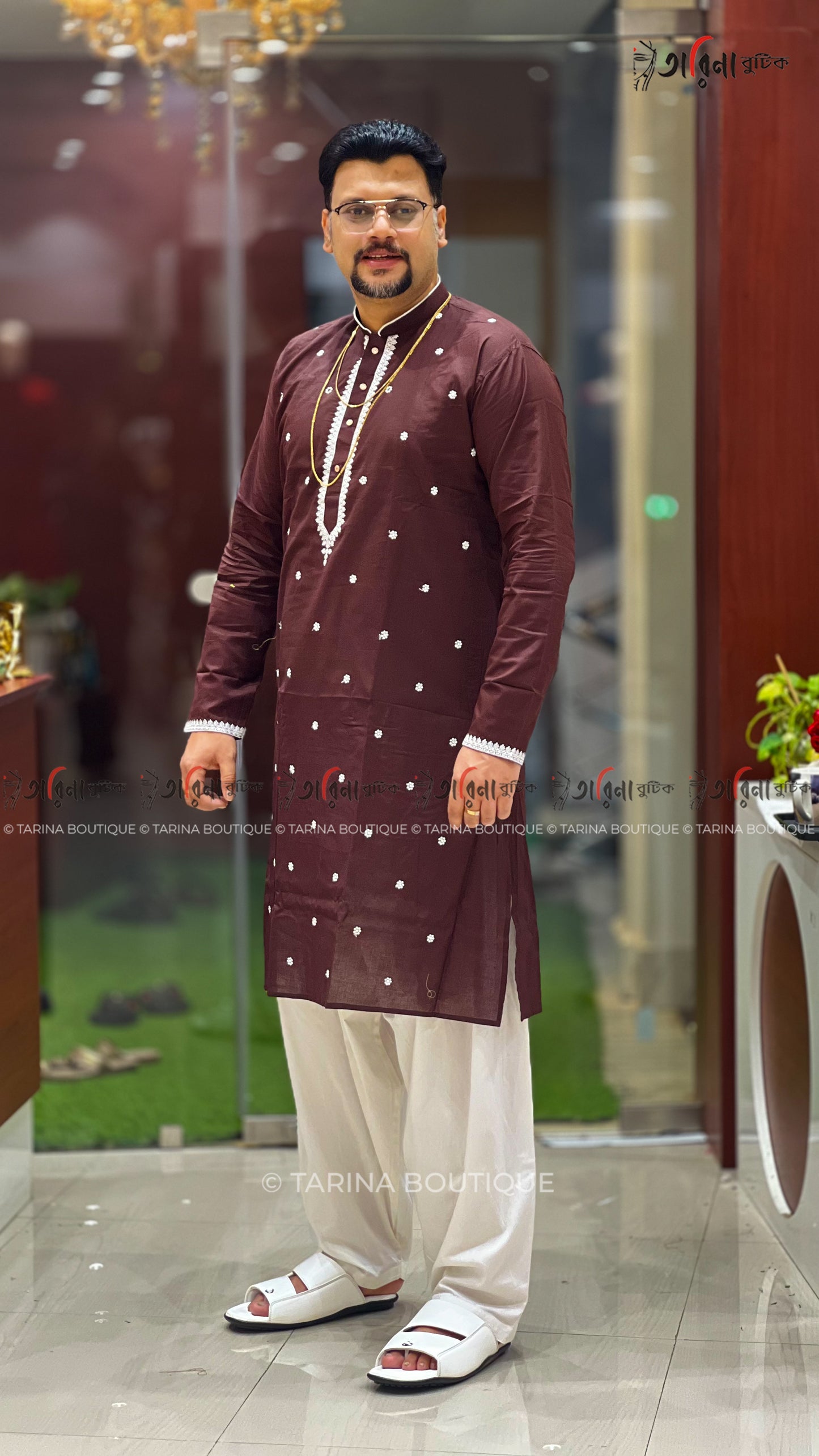 COTTON EMBROIDERY PANJABI