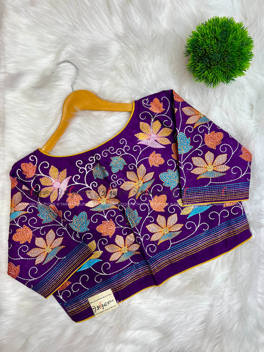 COTTON EMBROIDERY BLOUSE