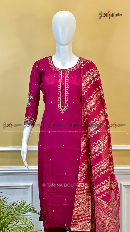 DESIGNER 3 PIECE KURTI