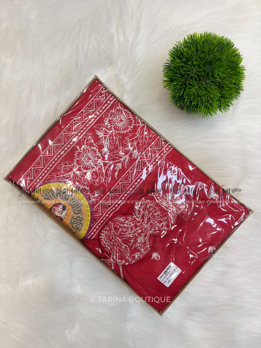 COTTON EMBROIDERY DHUTI