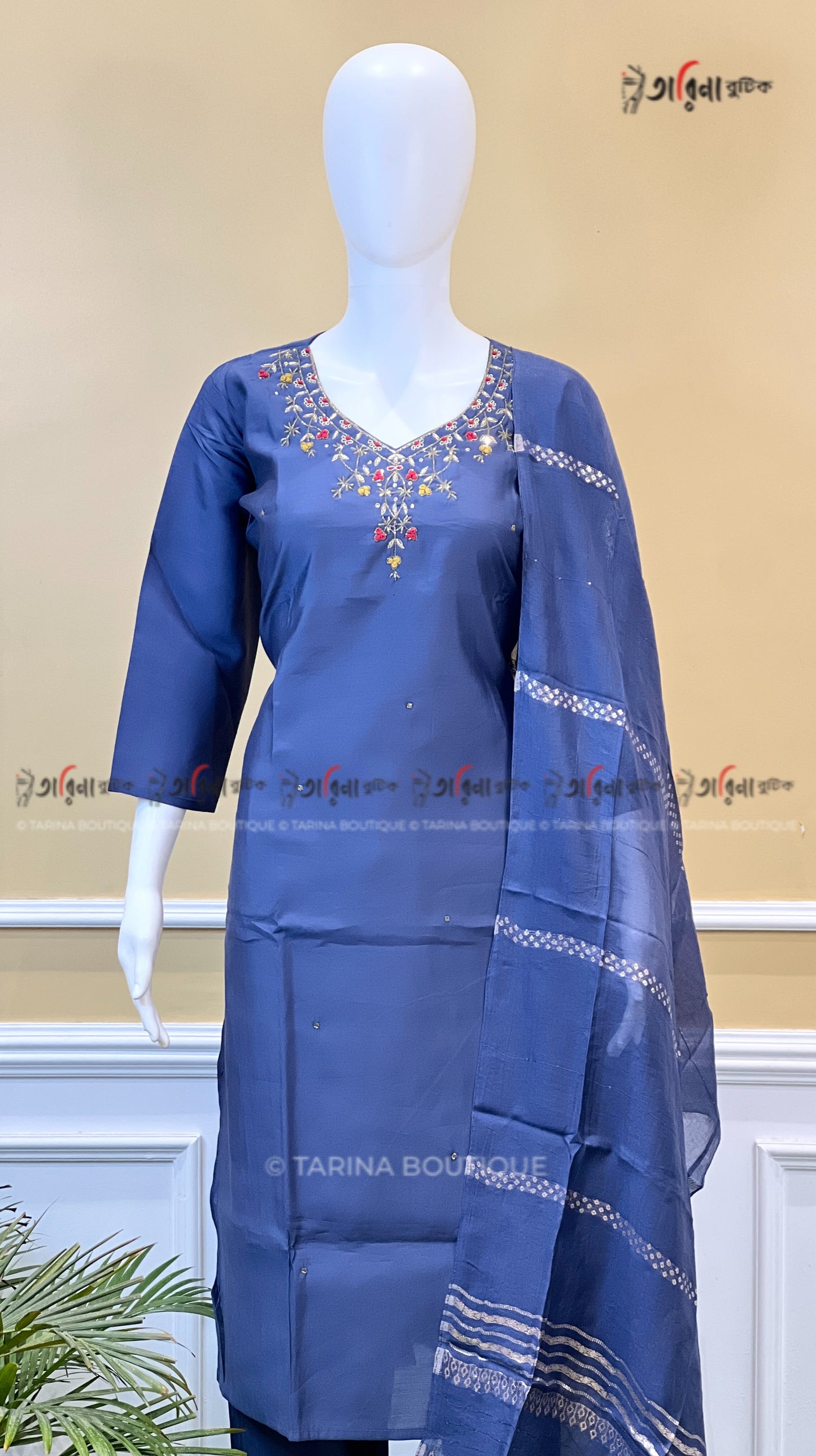 DESIGNER 3 PIECE KURTI