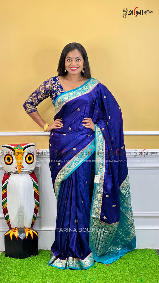 SATIN MASHRU BANARASI