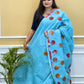 COTTON CHECK APPLIQUE