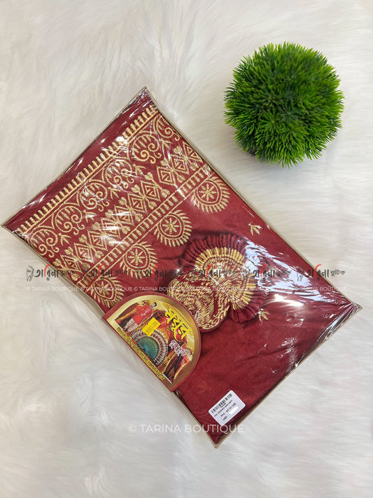 COTTON EMBROIDERY DHUTI