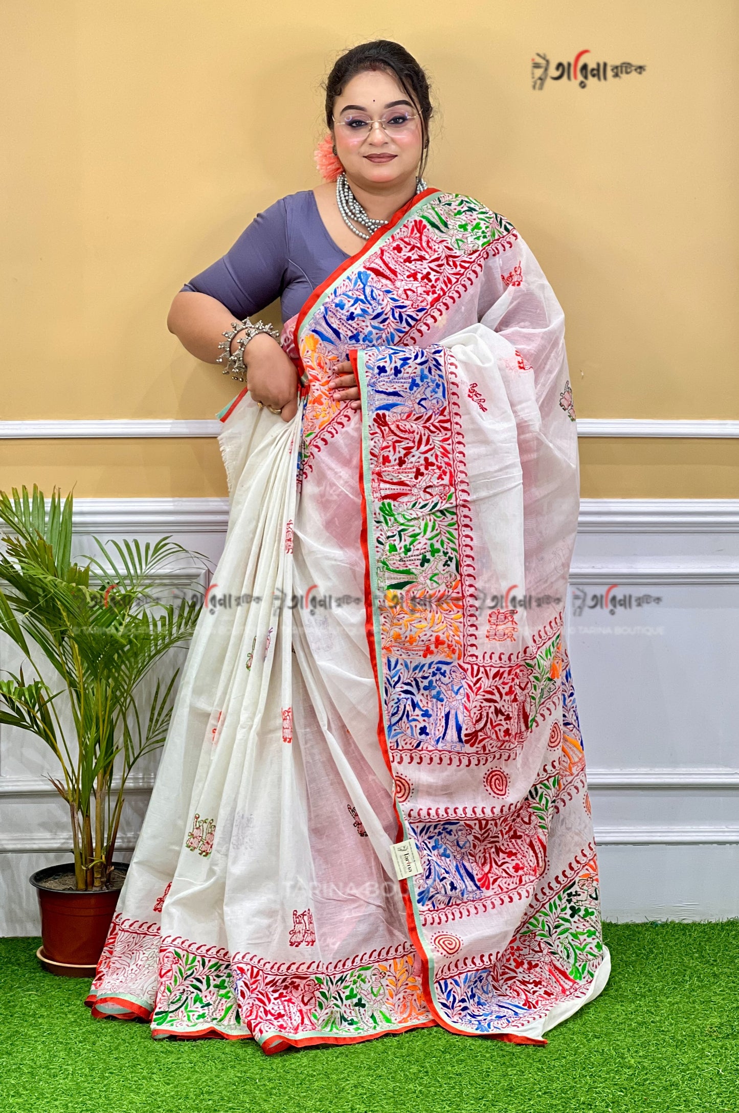 COTTON MADHUBANI