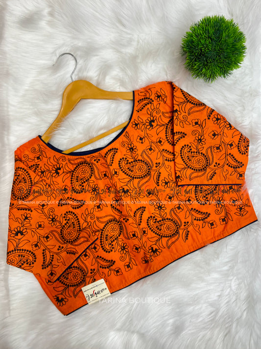 COTTON EMBROIDERY BLOUSE