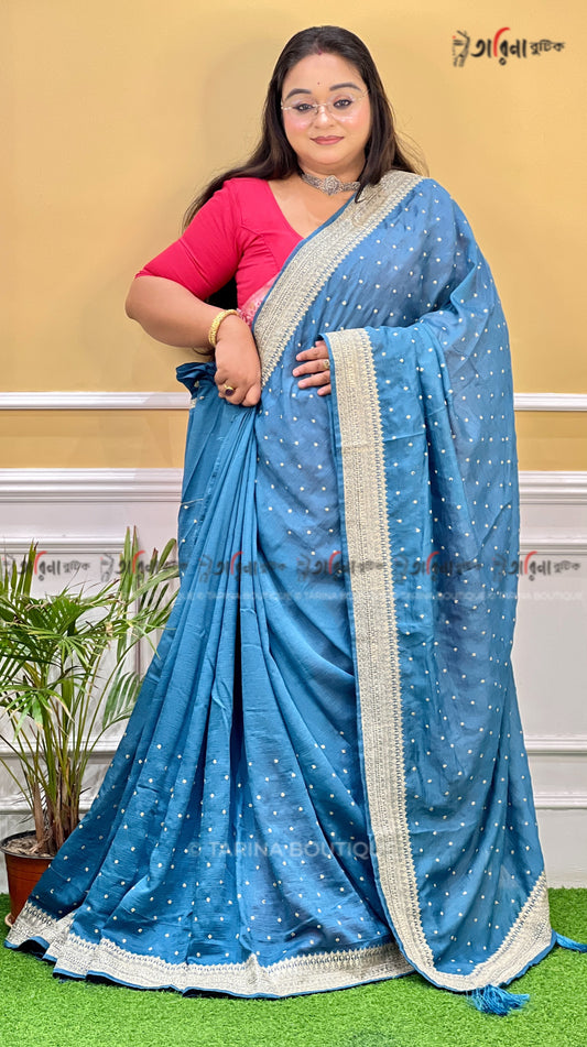 DESIGNER VICHITRA SILK